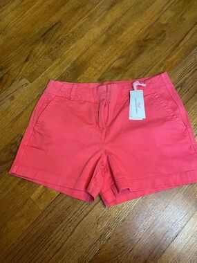 Vineyard Vines Coral Pink Women's Bermuda Shorts